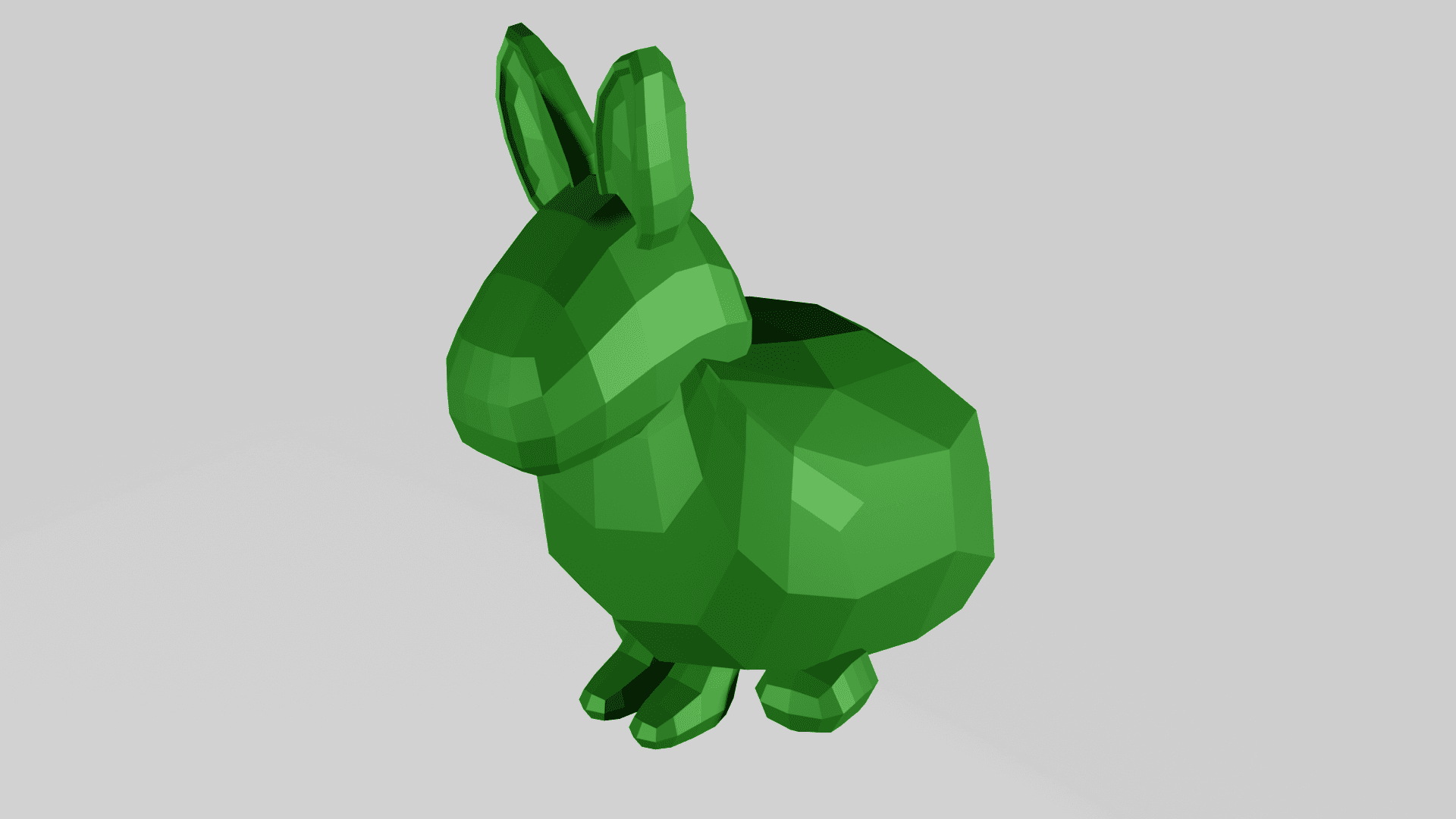 Low-Poly Bunny.stl 3d model