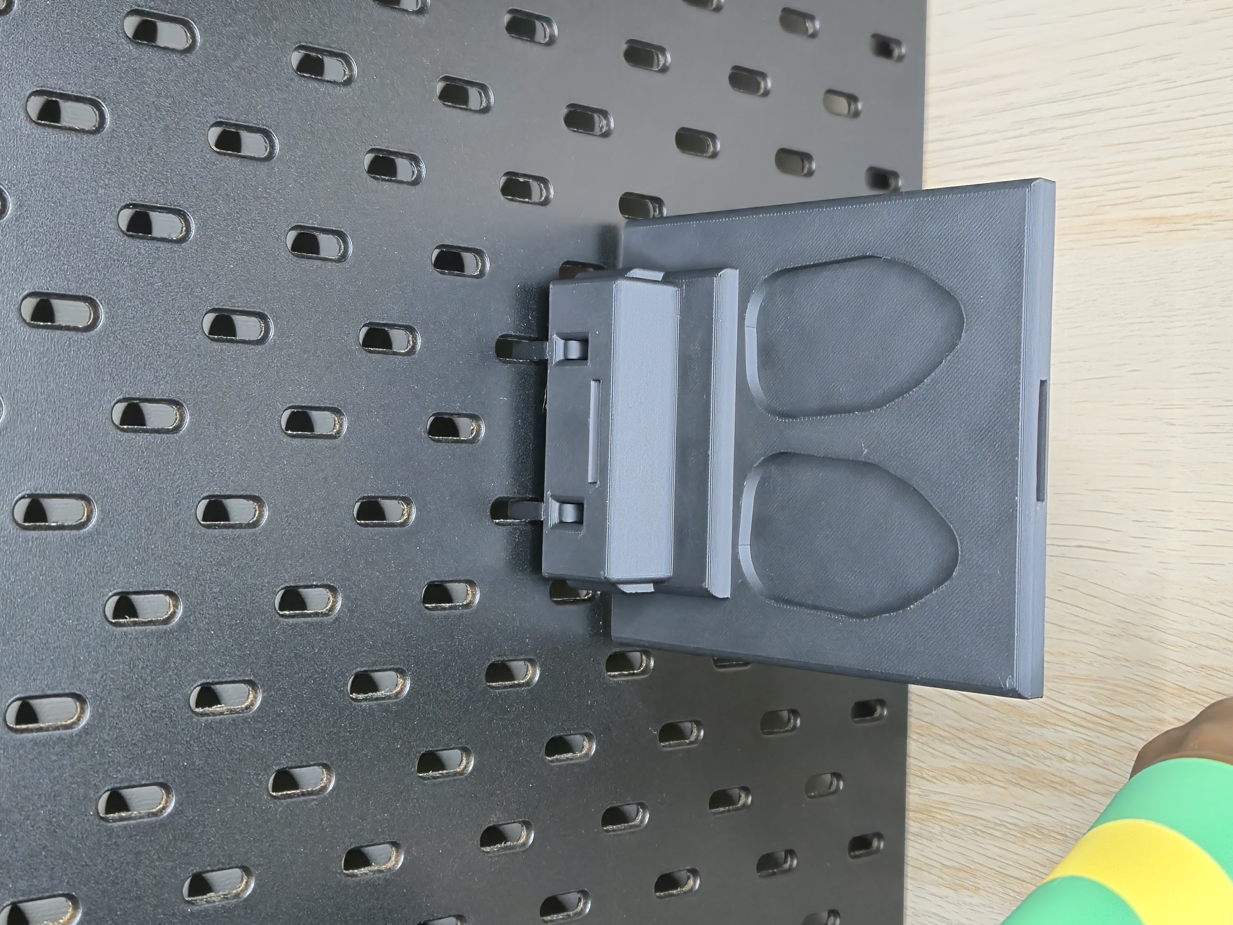 Chunkables Pointed Toe Mount IKEA Skadis 3d model