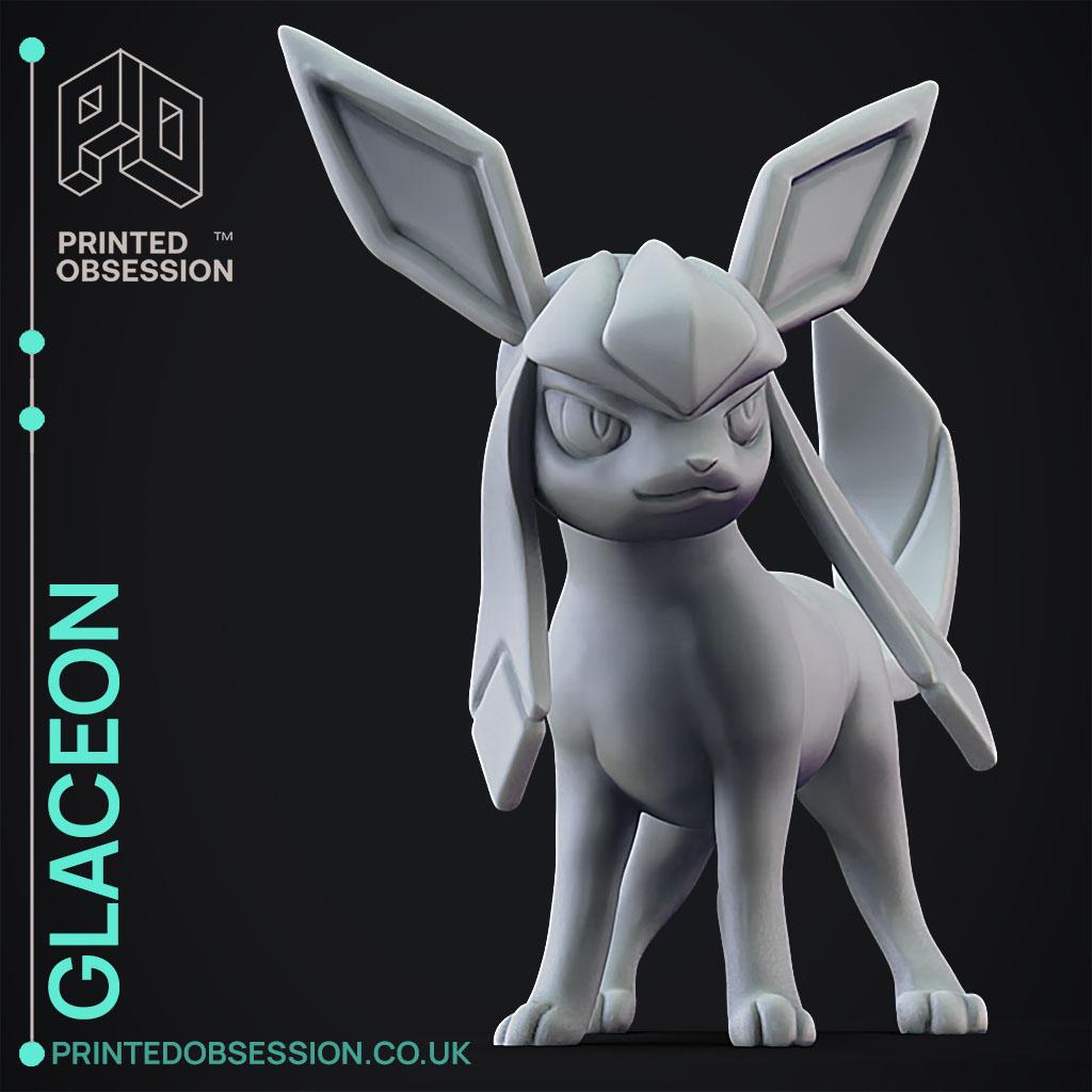 Glaceon - Pokemon - Fan Art 3d model