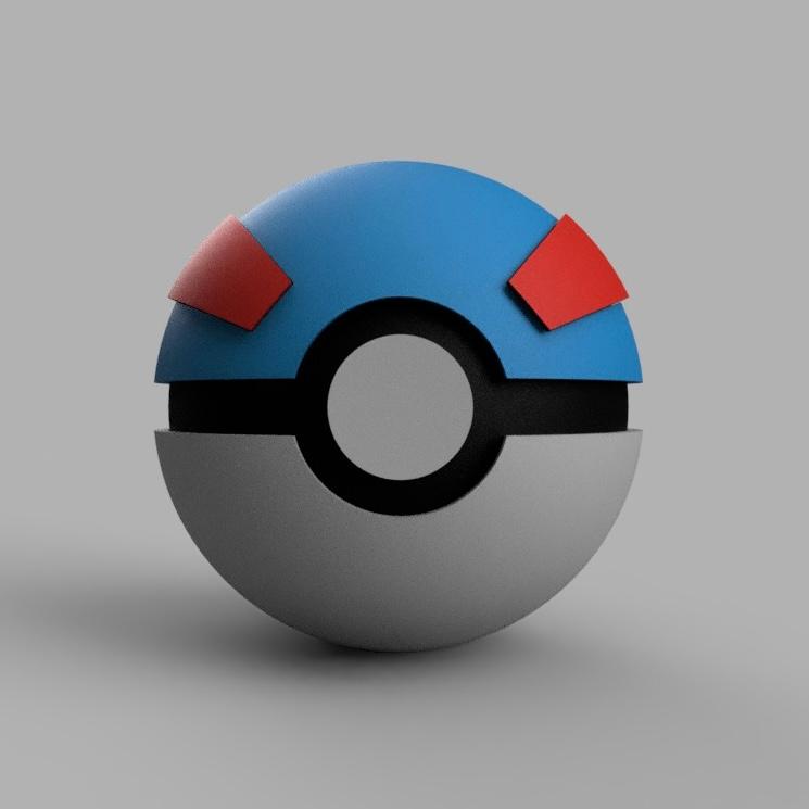 great ball container 3d model