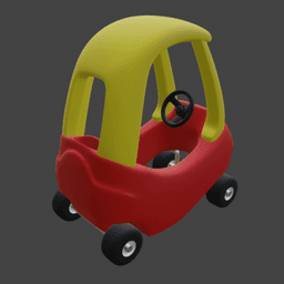 Little Tikes Cozy Coupe Kid Car 3d model