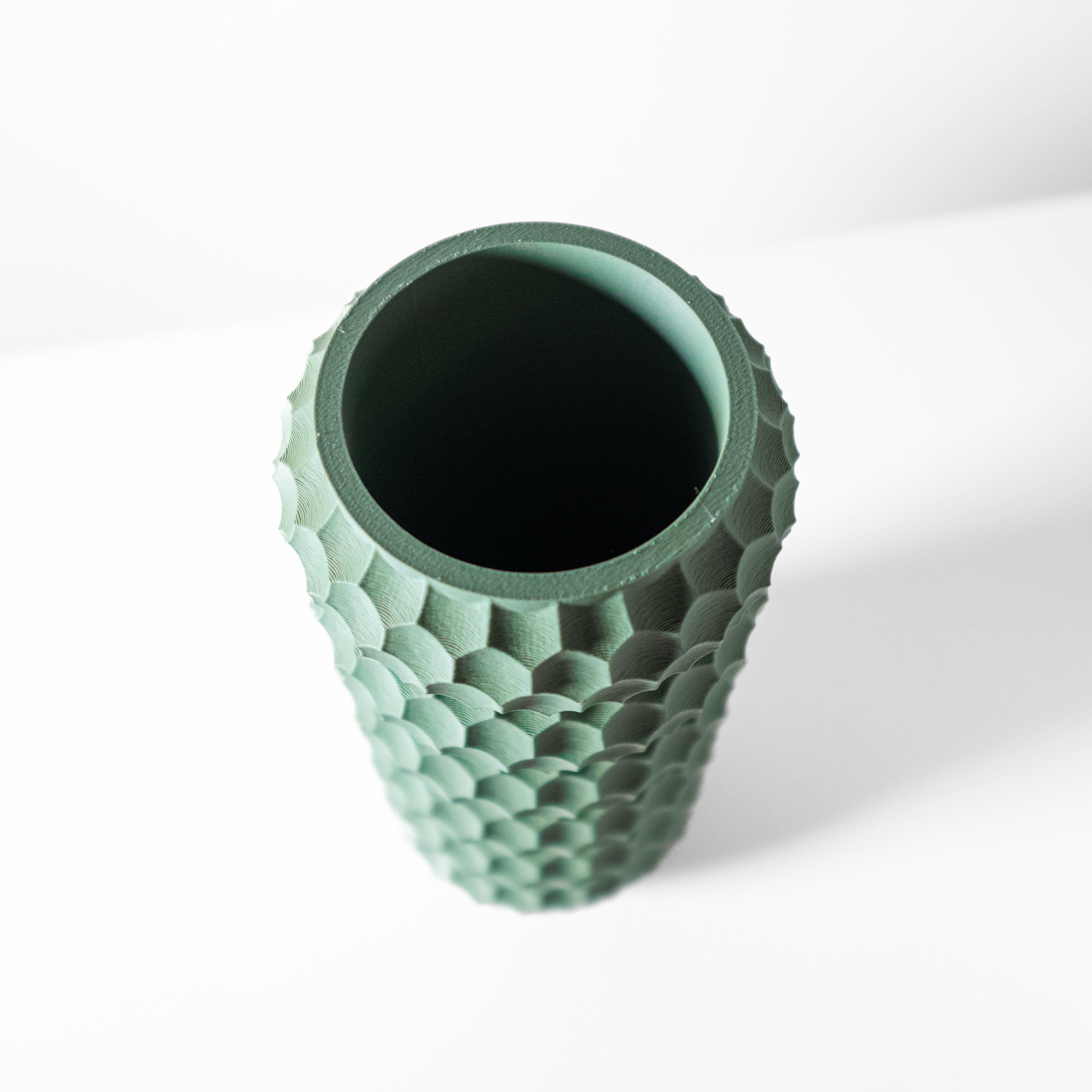 The Okos Vase, Modern and Unique Home Decor for Dried and Preserved Flower Arrangement  | STL File 3d model