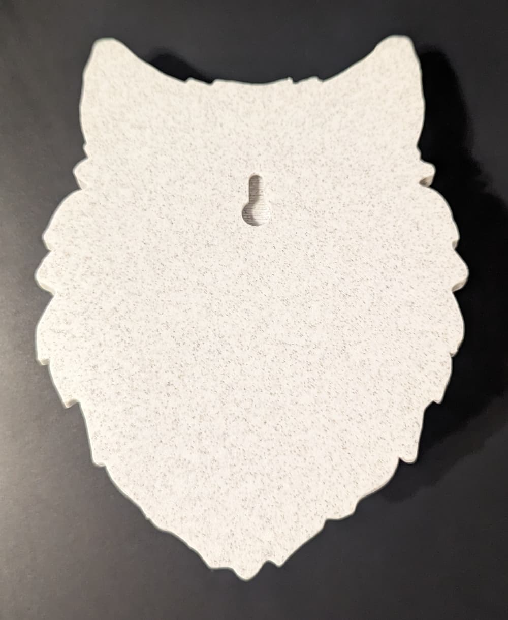 Super easy print on the A1 mini. I added a keyhole negative to wall mount it. Printed in pla marble.