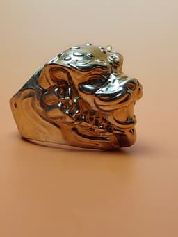 Fu Dog Ring Size 13 Mens 3d model