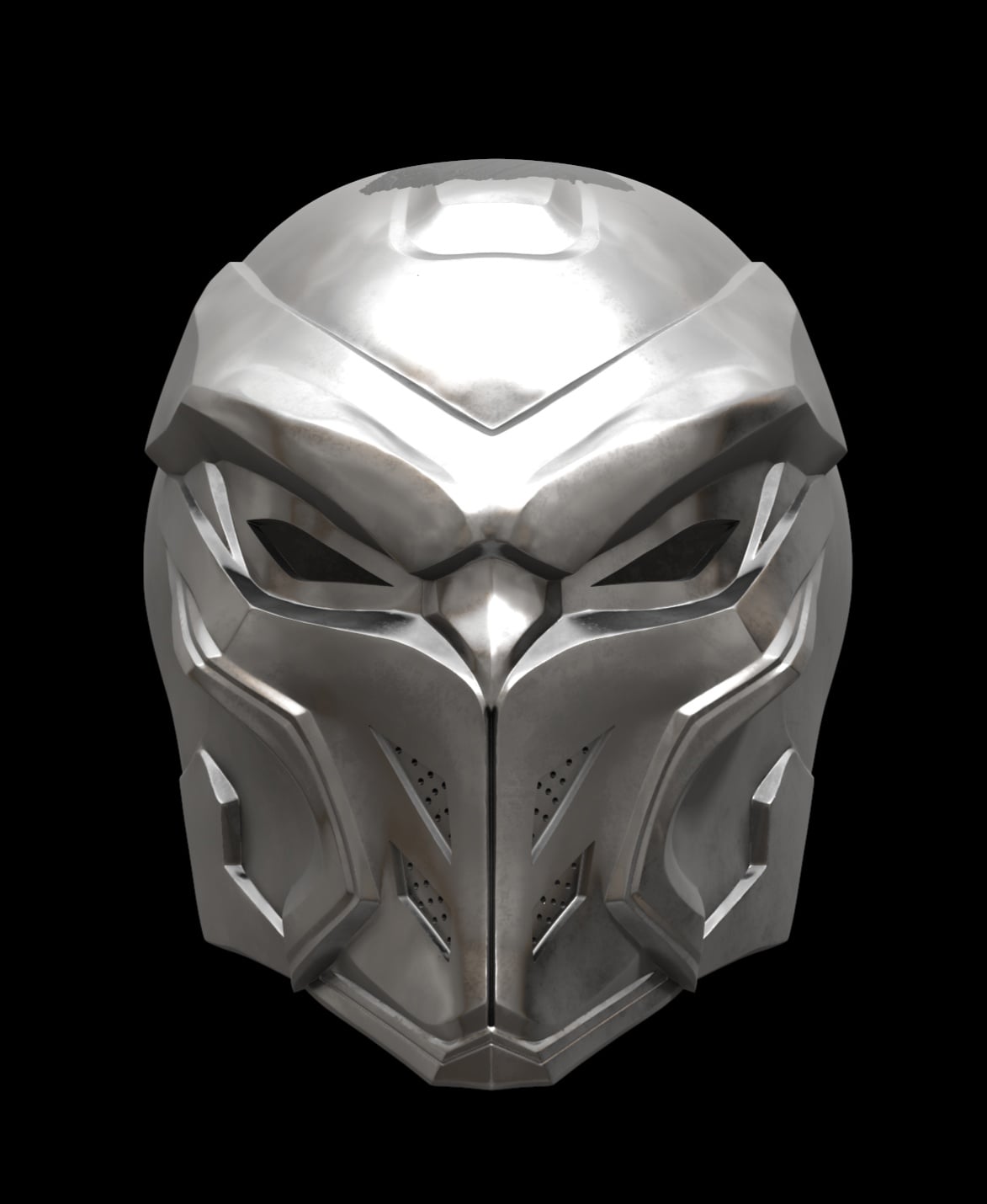 Moon Knight Helmet and Blade from Marvel Rivals 3d model