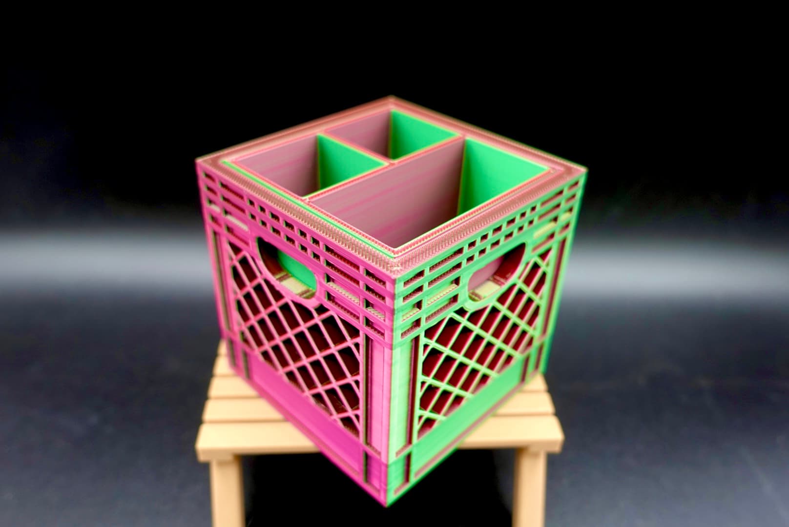 3x Organizer Attachment (100% Scale Mini Crate) 3d model