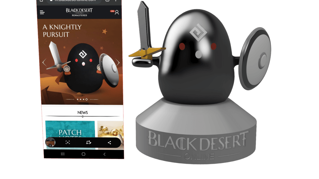 BLACK DESERT ONLINE EVENT black spirit 3d model