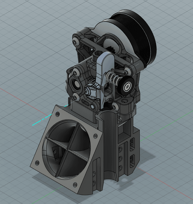Hero Me 5 6 Base Sherpa Mini Ender 3 5 with Nuts etc 3d model