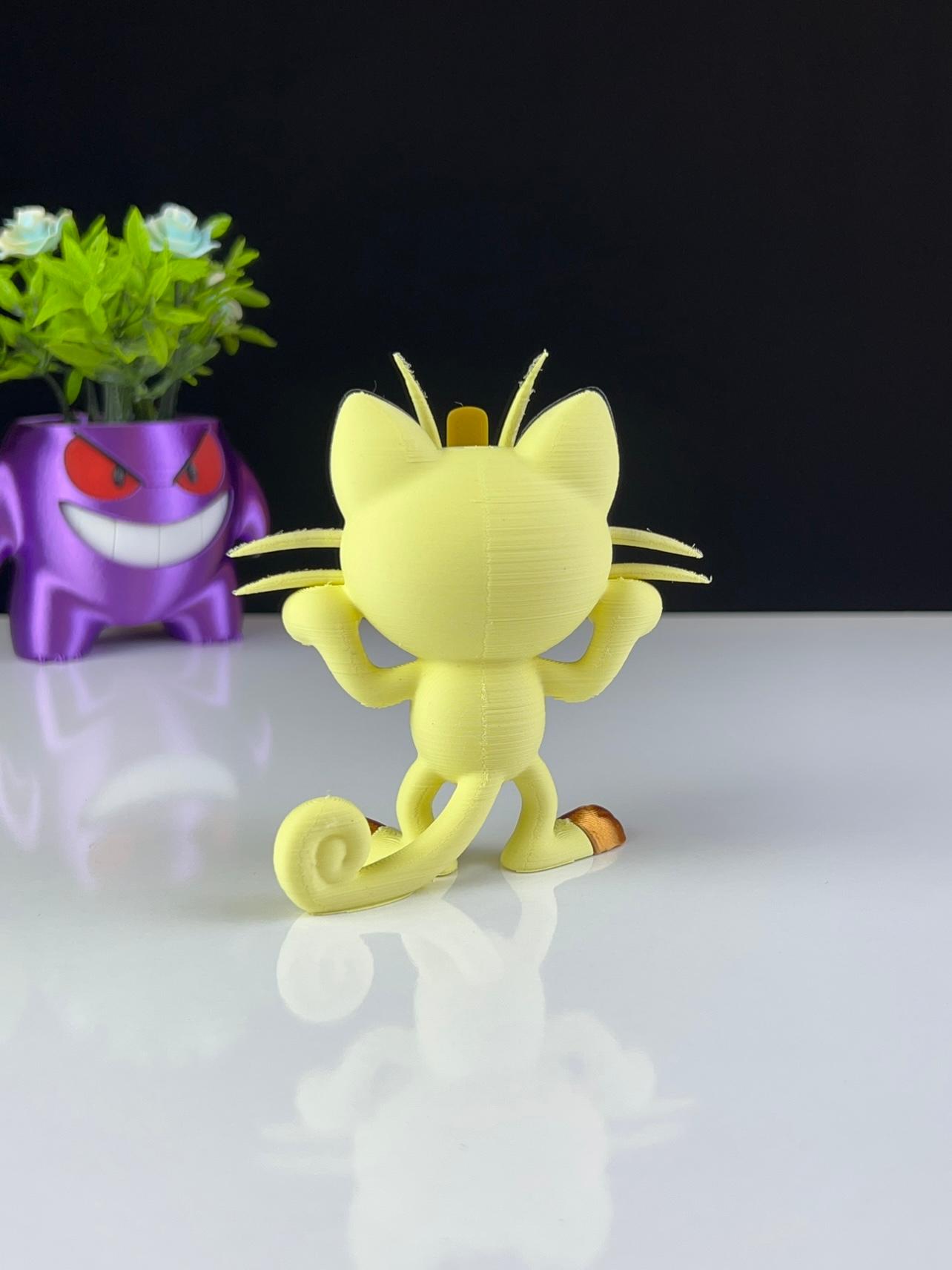 Meowth single color  3d model