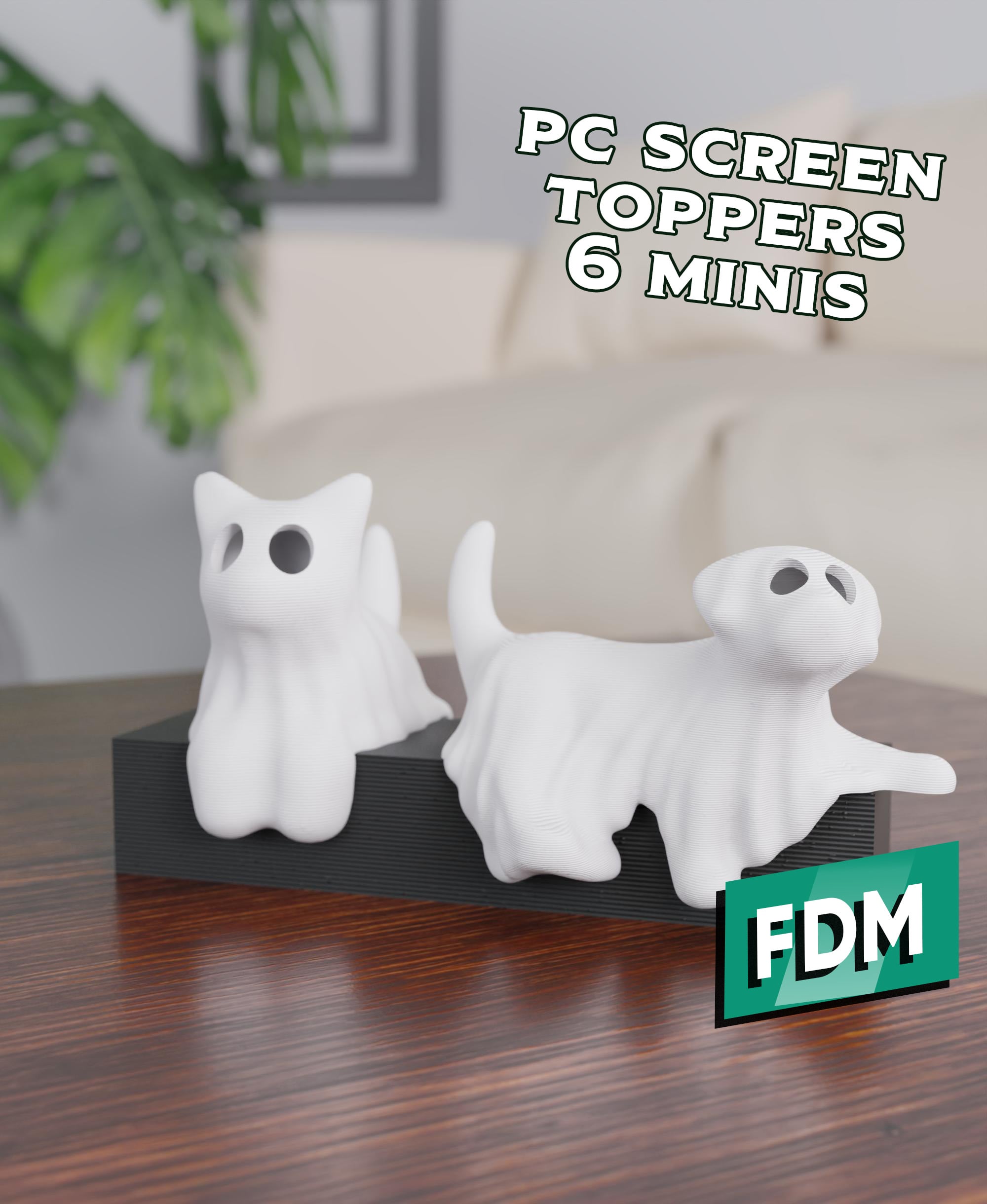 Halloween - Screentop Ghost Miniatures 3d model