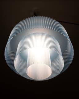 3 Tier Pendant Lamp // Cylinder Zenith 3d model