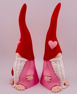 Coat Gnome -Hearts Bare Feet 3d model