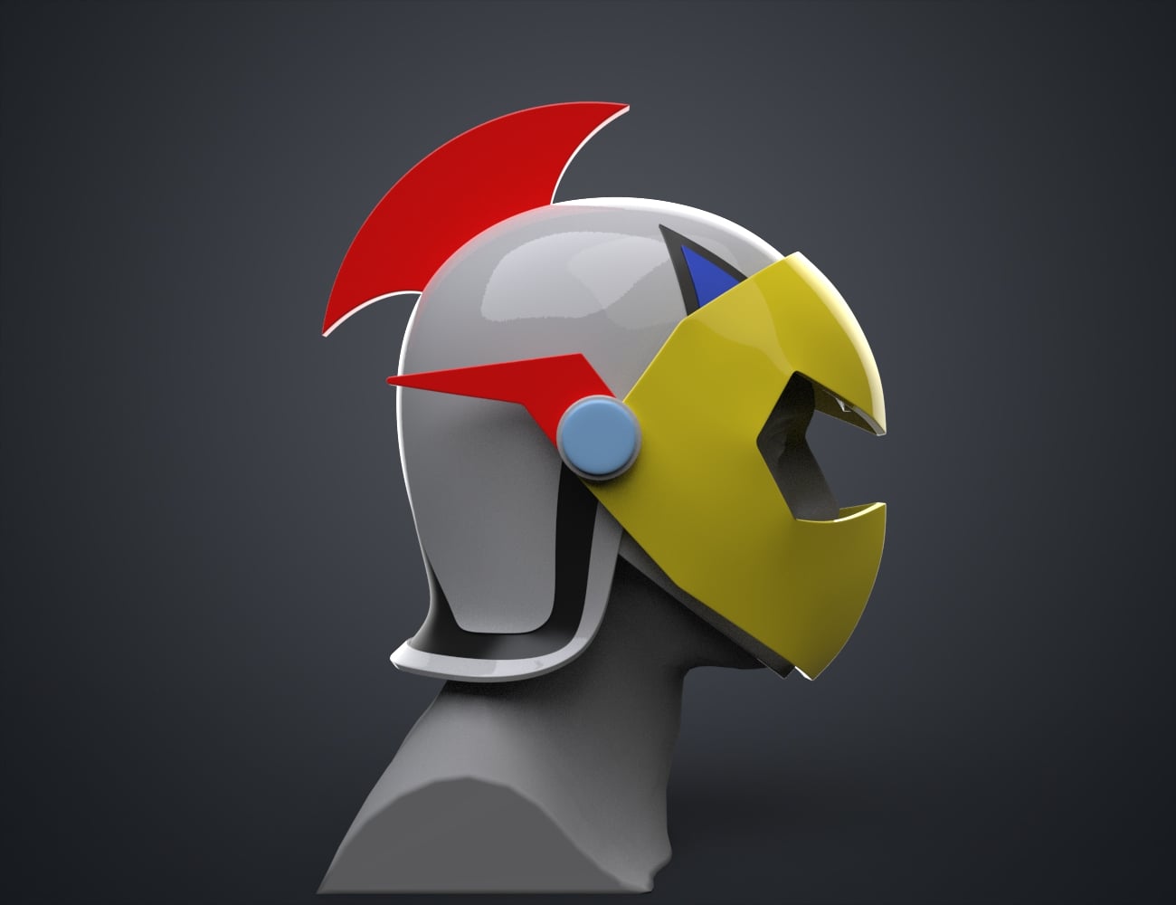 Duke Fleed/Daisuke Umon Helmet 3d model