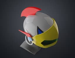 Duke Fleed/Daisuke Umon Helmet 3d model