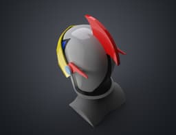 Duke Fleed/Daisuke Umon Helmet 3d model