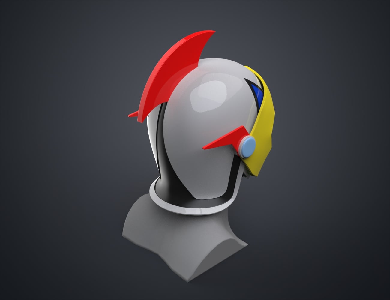 Duke Fleed/Daisuke Umon Helmet 3d model