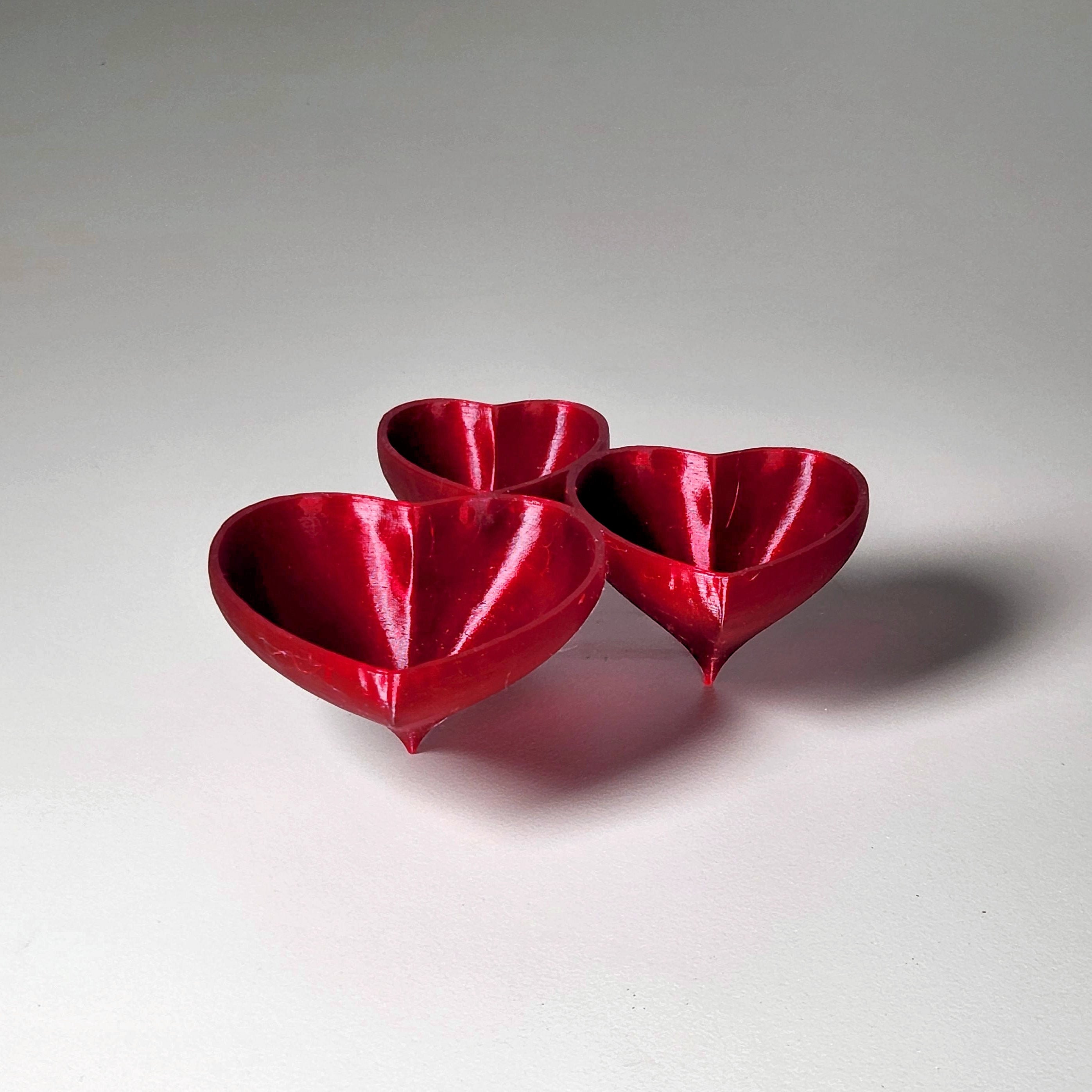 Heart Pixie Pots 3d model