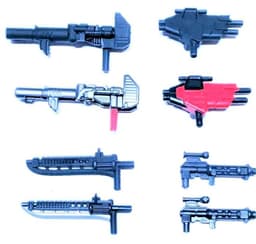 Transformers CW sunstreaker gunsword 3d model