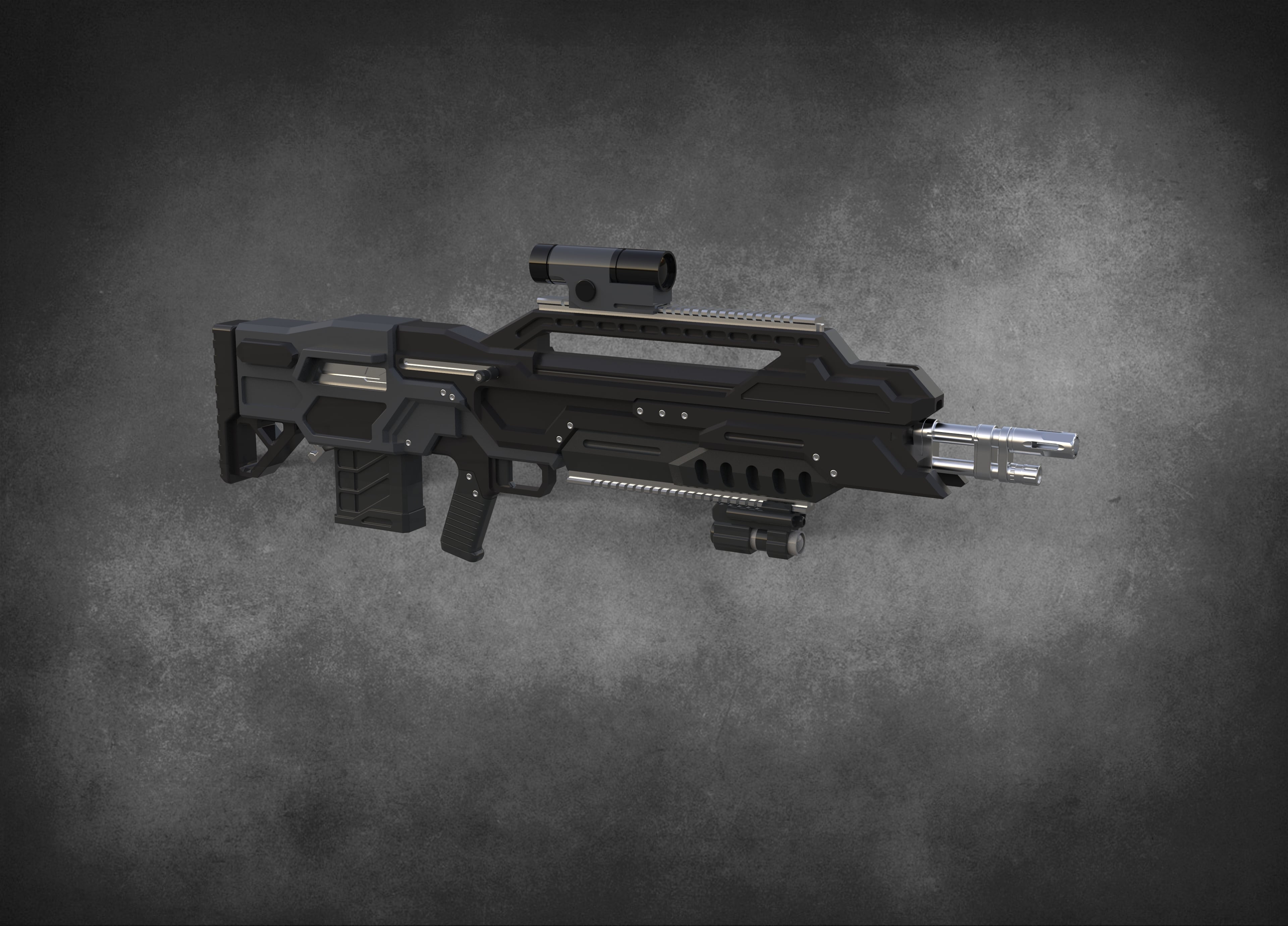 Helldivers 2 AR-61 AR61 Tenderizer - High Quality 3d Print Model! 3d model