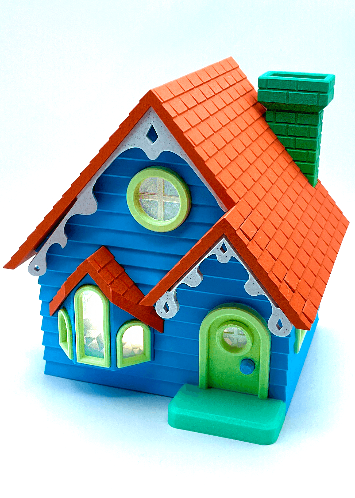 Cute Cottage - All of the colours! - 3d model