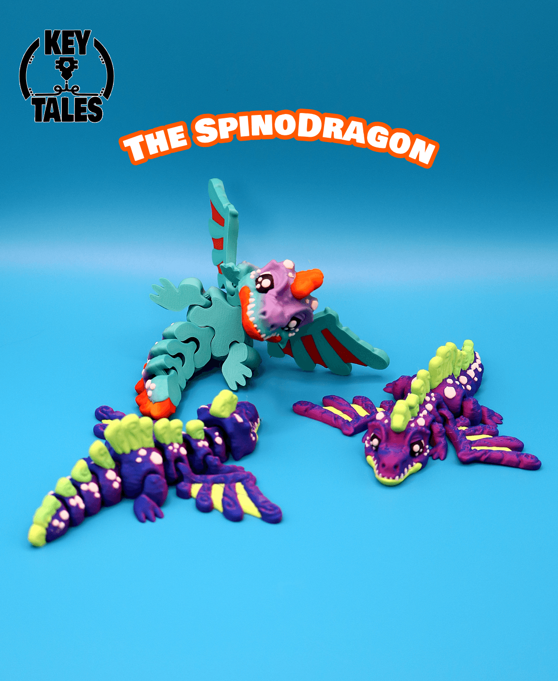 The Spinodragon 3d model