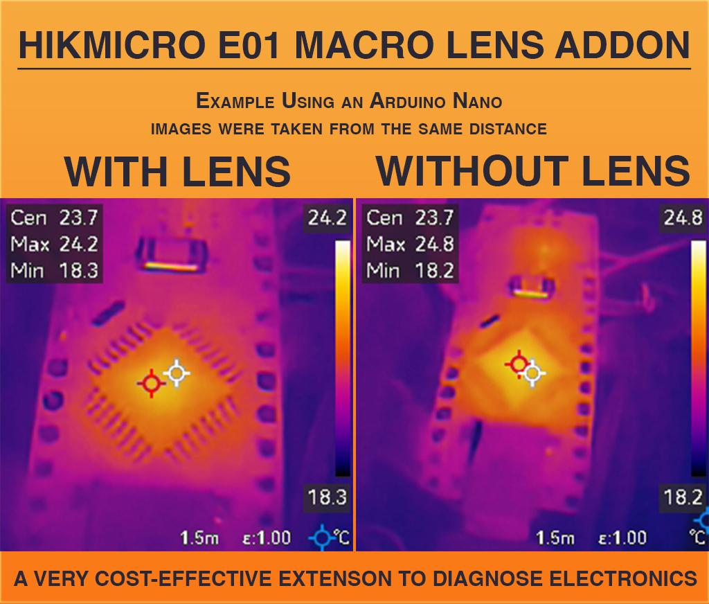 HIKMICRO E01 Eco Eco-V Macro Lens Adapter 3d model