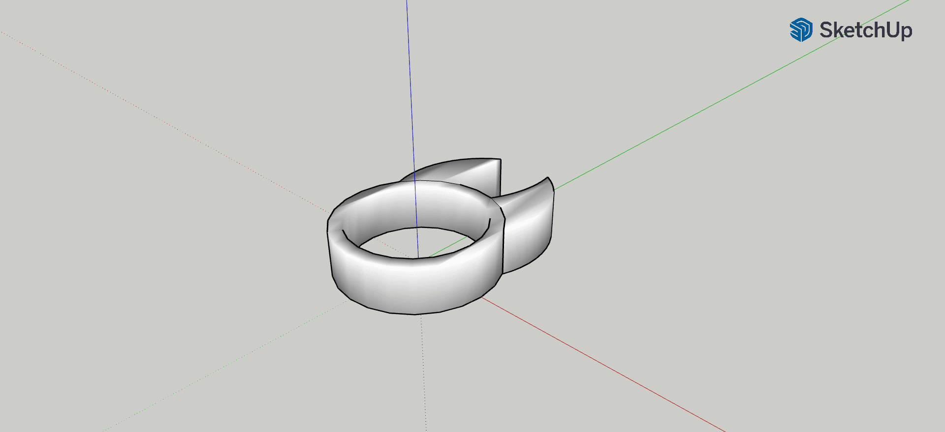 Hörner Ring 3d model