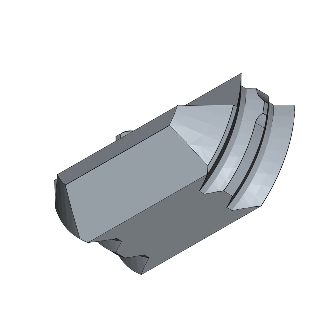 D-LOCK_CONNECTOR_L_SLIDE-LOCK 3d model