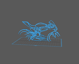 Ducati - Panigale 959 Wall Art 3d model