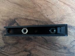 2x 1U/HE Rack Mount Bracket (Short) 3d model