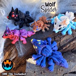 Wolf Spider 3d model