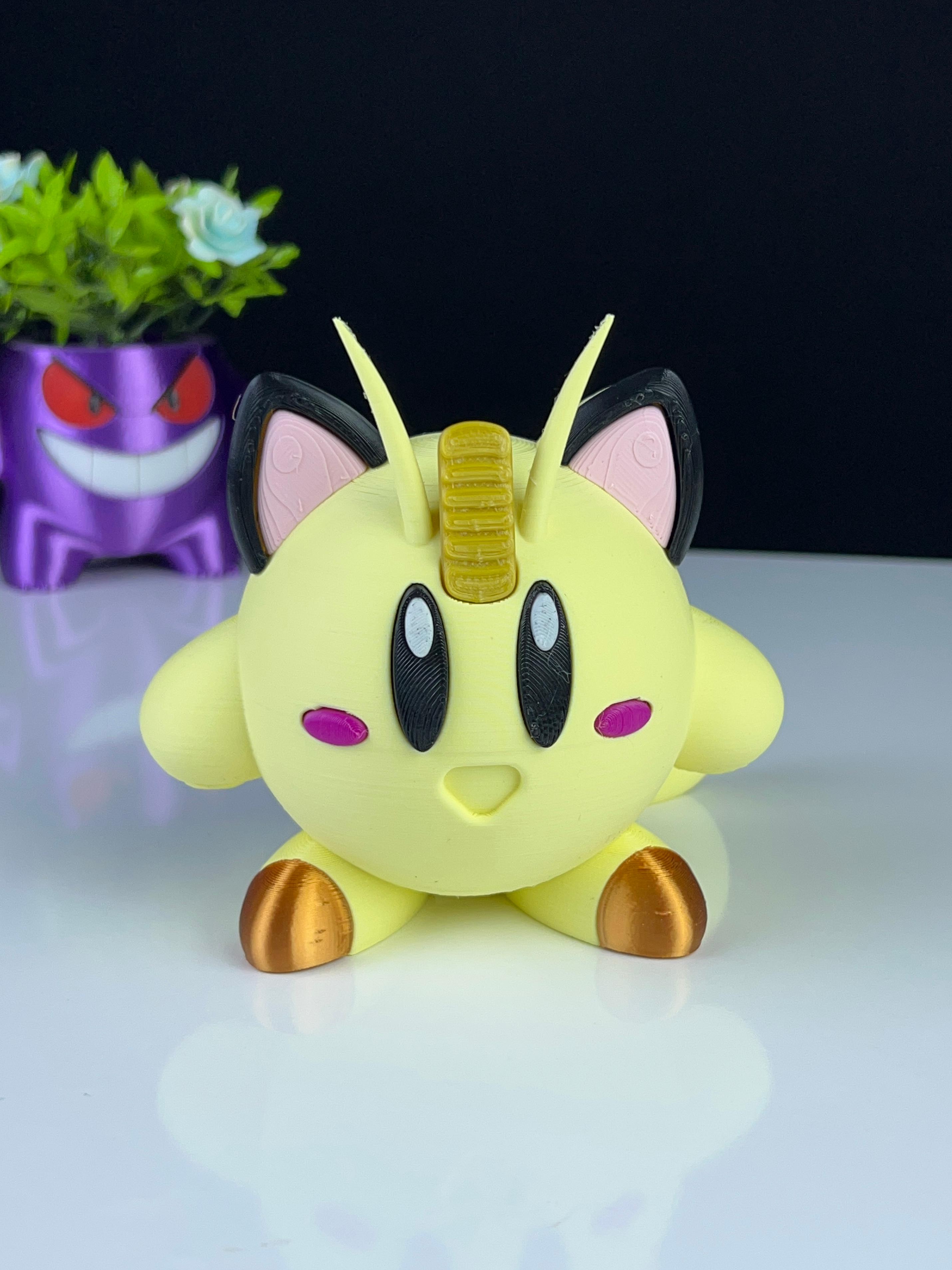 Meowth Kirby - Multipart 3d model