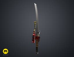 Shishkebab Katana – Fallout 4 3d model