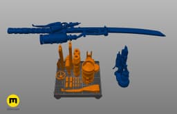 Shishkebab Katana – Fallout 4 3d model