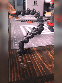 MAAM_GripR – Modular Articulated Arm for Multiboard 3d model