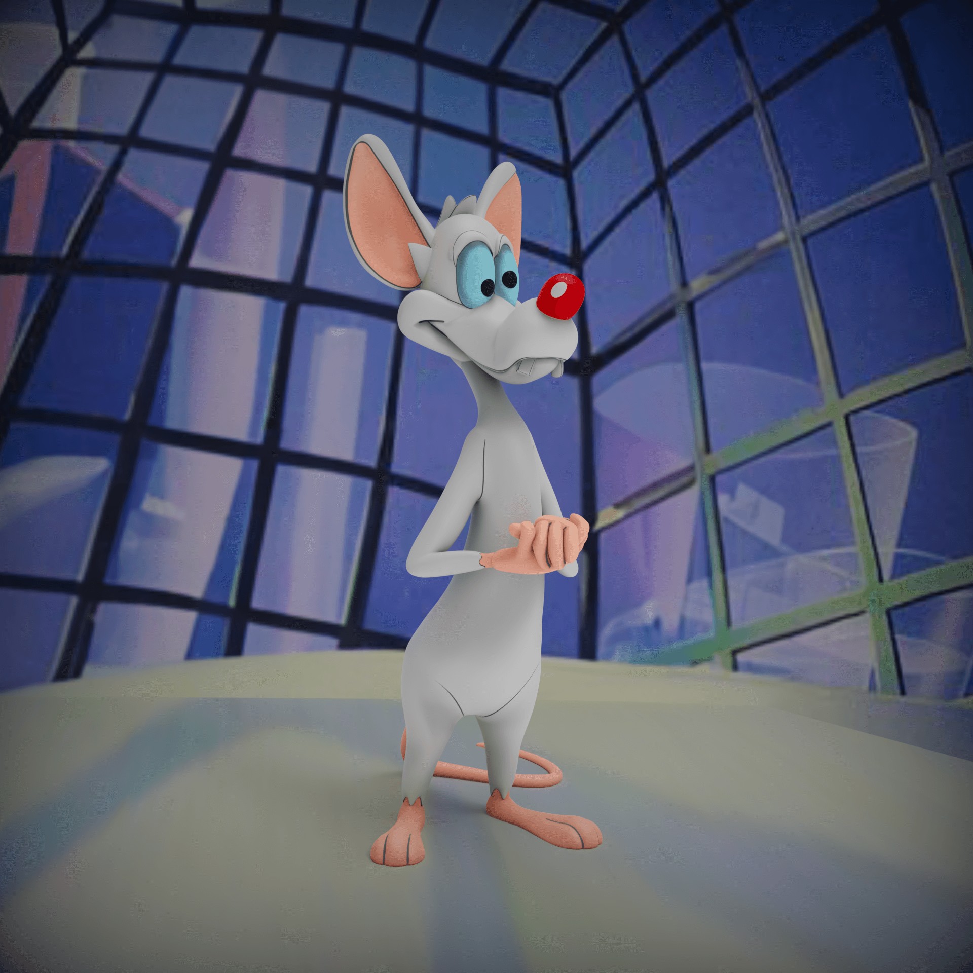 Pinky 3d model