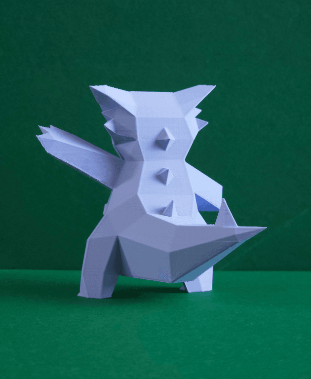 Mega Kangaskhan Low Poly Pokemon 3d model