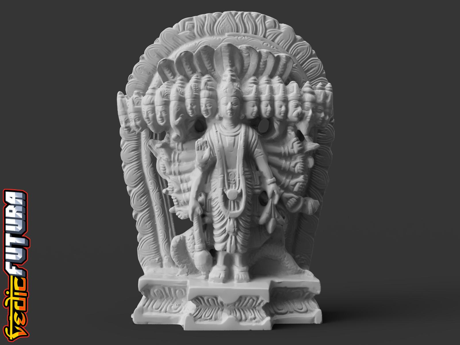 Universal form of Vishnu 3d model