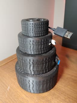 60mm - Cable Wranglas 3d model