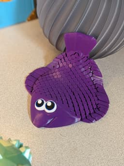 Floppy Flounder - Articulating Fish 3d model