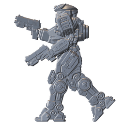 Game Knights Station Tabletop Mech Retro Console-Inspired Wargaming Miniature 3d model