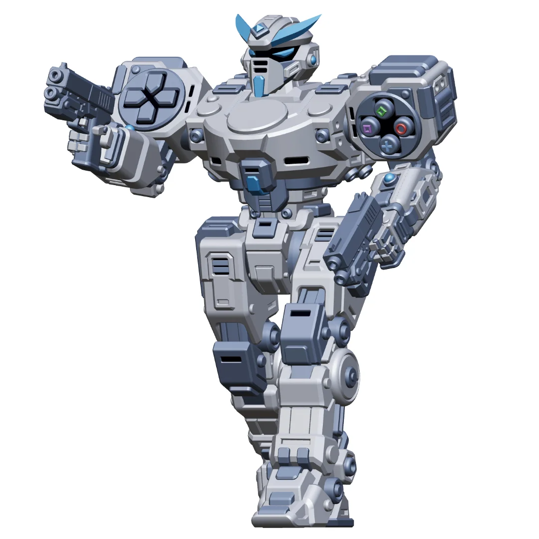 Game Knights Station Tabletop Mech Retro Console-Inspired Wargaming Miniature 3d model