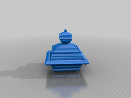 mandelbrot 2 sides 3d model
