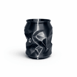 CRUSHED CAN – PEN HOLDER / MODERN STORAGE FOR PENS / MODERN INDUSTRIAL DESIGN 3d model