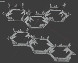 Crystal Shelf 3d model