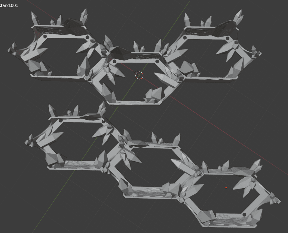 Crystal Shelf 3d model