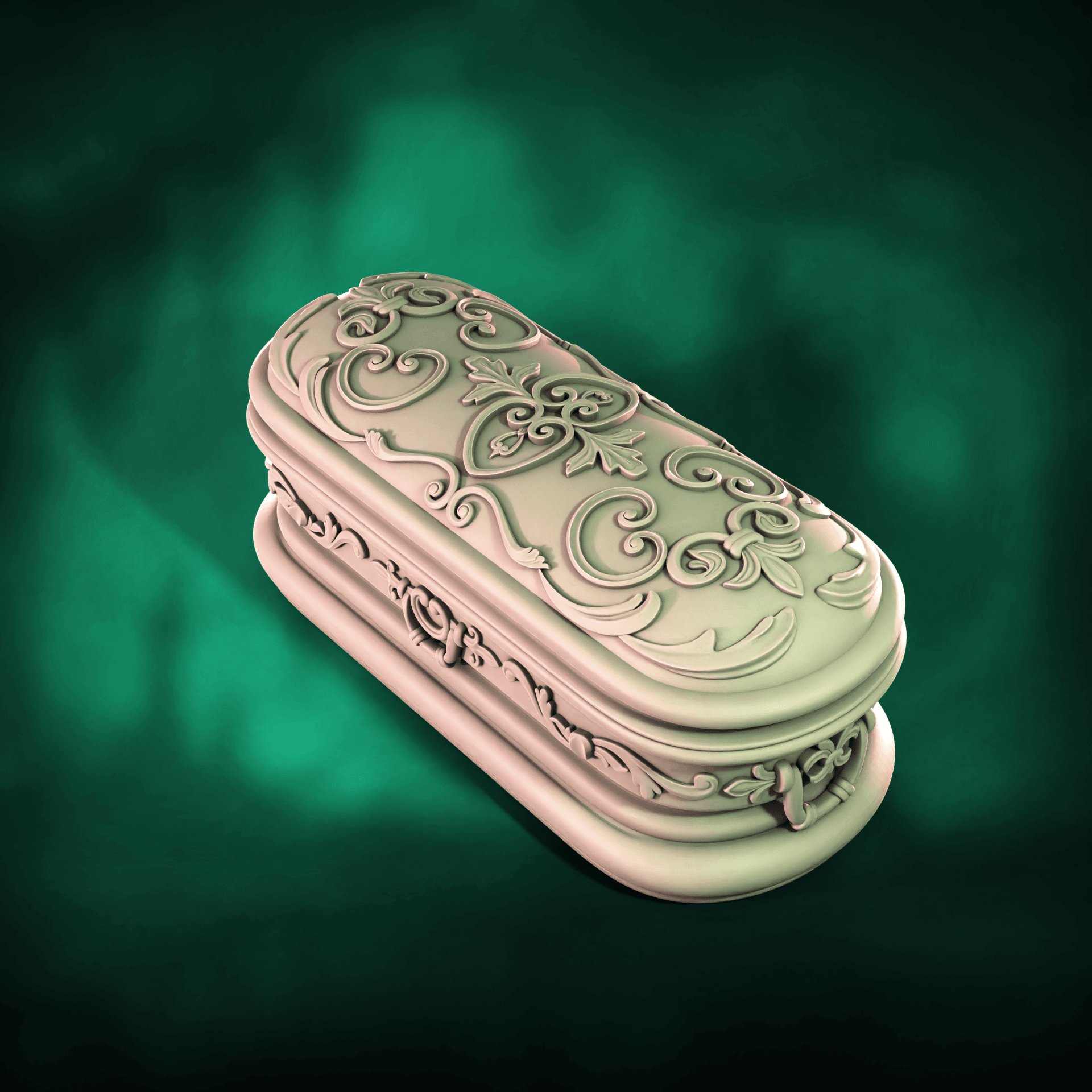 Swamp Mausoleum Tabletop Terrain Set 3d model