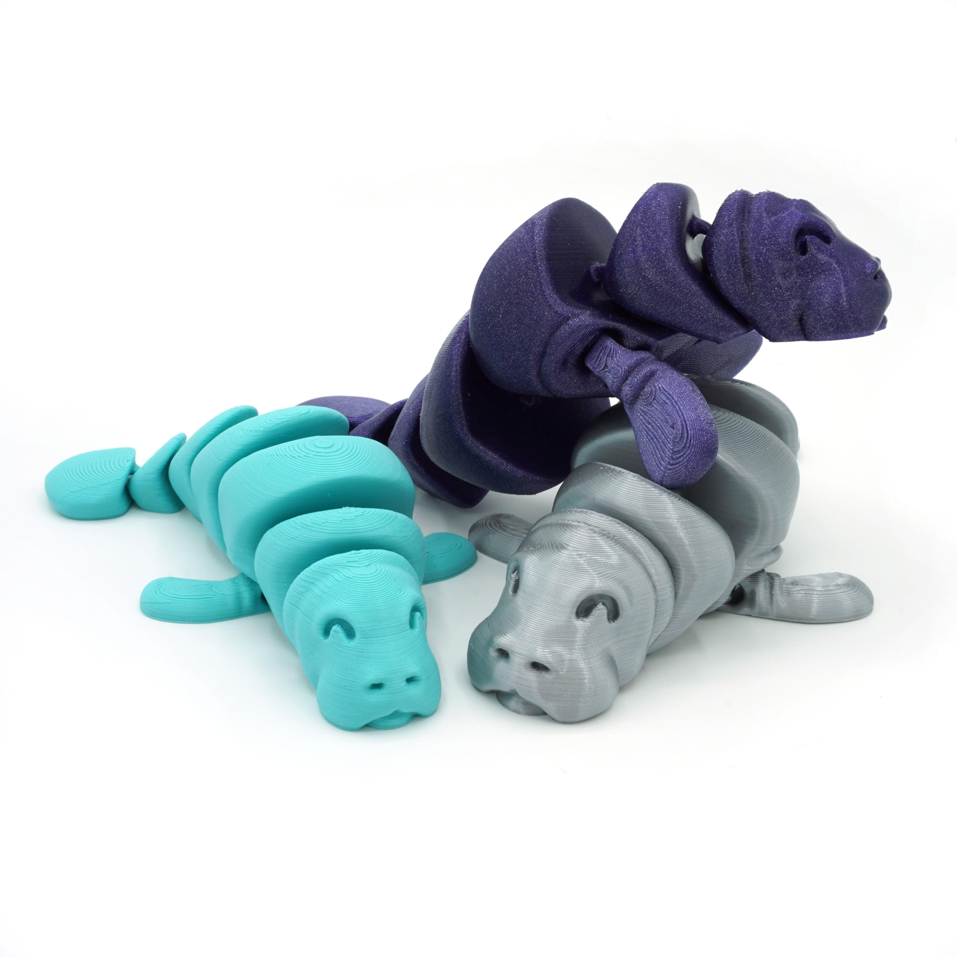 Articulated Manatee 3d model