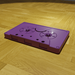 Cassette Tape - Fidget / Print in Place 3d model