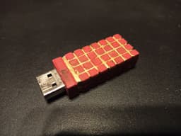 T800 CPU Chip USB Case - Readymade - 3d model